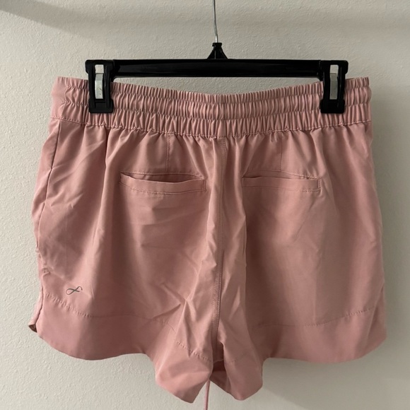 Baby Pink Women's Athletic Fast Dry Running Workout Shorts - Picture 9 of 9